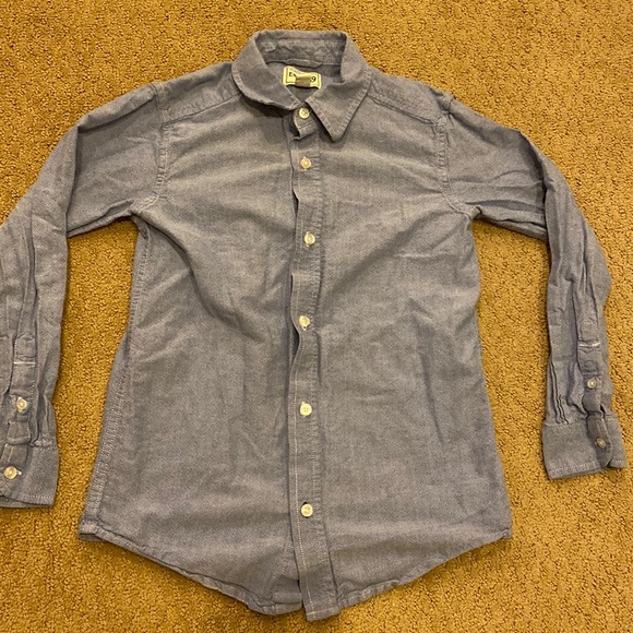 The Children's Place Other - Children’s Place Blue Button Down Shirt